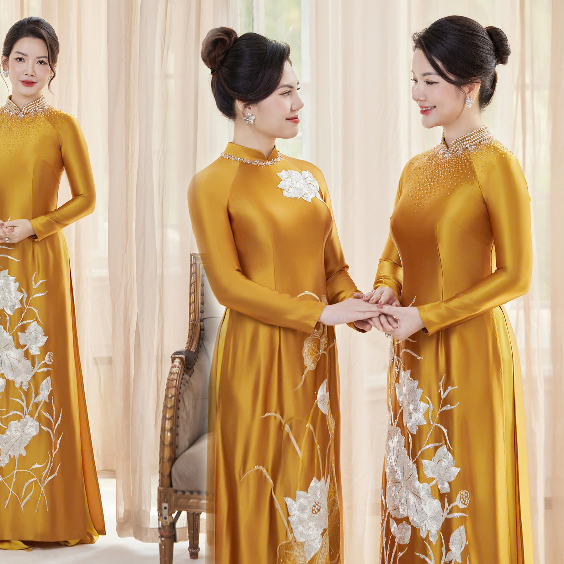 5 Mẫu Áo Dài Mẹ Nên Thử Một Lần Trong Đời